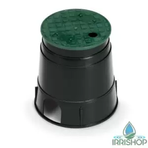 CAIXA PARA VÁLVULA SOLENÓIDE DE  6" MOD PVB COM TAMPA VERDE